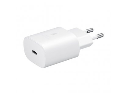 Originální nabíječka Super Fast Charge 3.0 Power Delivery USB-C 25W 3A bílá (EP-TA800NWEGEU)