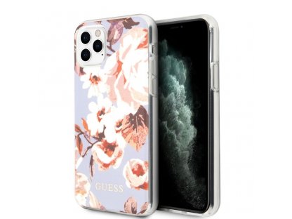 Originální pevné pouzdro GUESS GUHCN58IMLFL02 iPhone 11 Pro lila