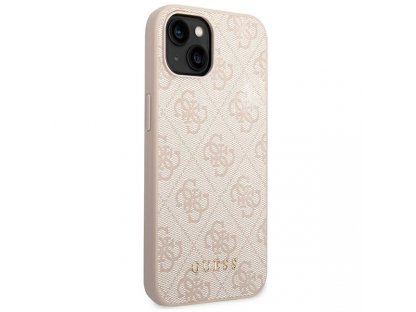 Originální zadní kryt pro iPhone 14 Plus 6,7" růžový 4G Metal Gold Logo