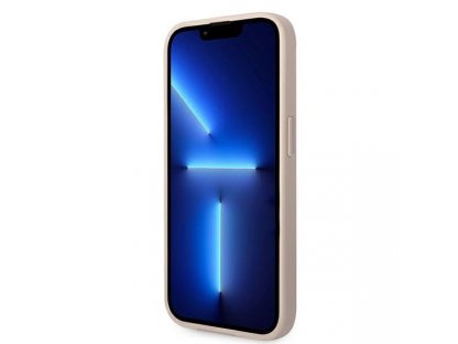 Originální zadní kryt pro iPhone 14 Pro 6,1" růžový 4G Metal Gold Logo