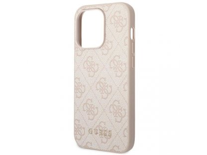 Originální zadní kryt pro iPhone 14 Pro 6,1" růžový 4G Metal Gold Logo