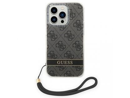 Originální zadní kryt pro iPhone 14 Pro Max 6,7" černý 4G Print Strap