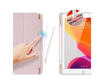 Osom gelové pouzdro na tablet Smart Sleep s podstavcem iPad 10.2'' 2019 růžové