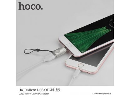 OTG Micro - USB adaptér UA10 pearl