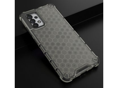 Pancéřové pouzdro Honeycomb s gelovým rámečkem Samsung Galaxy A32 4G černé