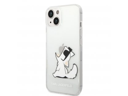 PC/TPU Choupette Eat Kryt pro iPhone 14 Max Transparentní