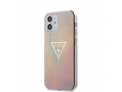 PC/TPU T&D Gold Triangle 01 Zadní Kryt pro iPhone 12 mini Pink