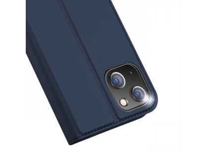 Peněženka Dux Ducis Skin Pro pro iPhone 15 Plus – modrá