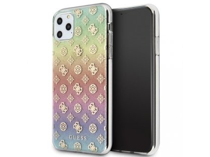 Pevné pouzdro na iPhone 11 Pro Max vícebarevné - Iridescent 4G Peony