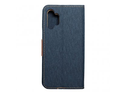 Plátěné pouzdro na knihu pro SAMSUNG A32 5G navy blue