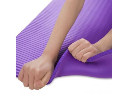 Podložka na cvičení 181 cm x 63 cm x 1 cm joga pilates modrá (WNSP-BLUE)