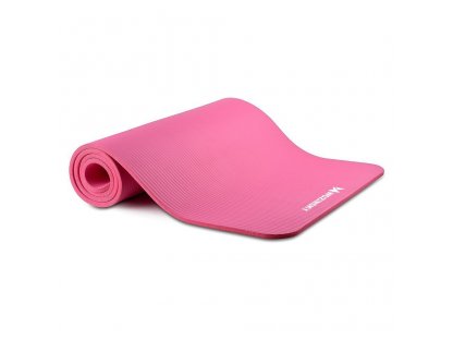 Podložka na cvičení 181 cm x 63 cm x 1 cm joga pilates růžová (WNSP-PINK)