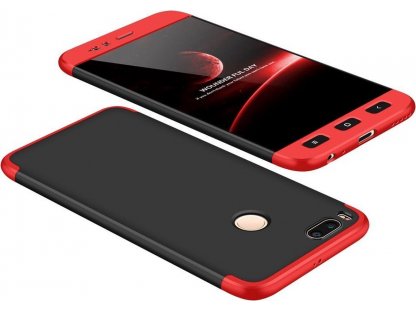 Pouzdro 360 na Xiaomi 5X/A1 červené/černé