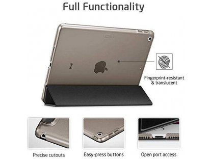 Pouzdro ASCEND TRIFOLD pro IPAD 7/8 10.2 2019/2020 JELLY BLACK