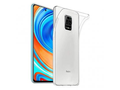 Pouzdro Back Case Ultra Slim 0;3mm do Xiaomi Redmi Note 9S / 9 Pro průsvitné