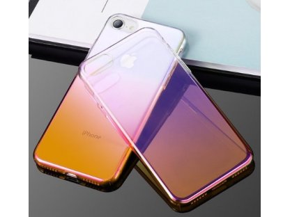Pouzdro Barevná Aurora oranžové Samsung Galaxy S8