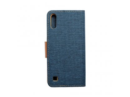 Pouzdro Canvas Book pro Samsung A10 navy blue