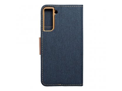 Pouzdro CANVAS Book pro SAMSUNG Galaxy S21 FE navy blue