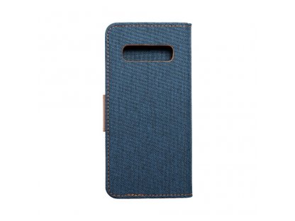 Pouzdro Canvas Book pro Samsung S10 Plus navy blue