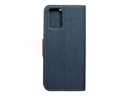 Pouzdro Canvas Book pro XIAOMI Redmi Note 10 / 10S navy blue