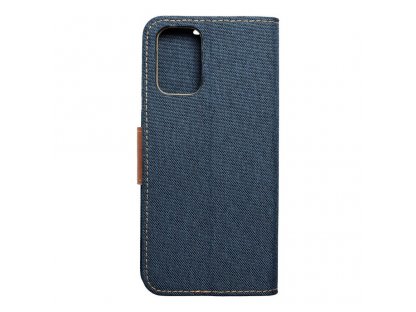 Pouzdro Canvas Book pro XIAOMI Redmi Note 10 / 10S navy blue