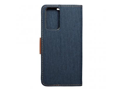 Pouzdro Canvas Book pro XIAOMI Redmi Note 10 Pro navy blue