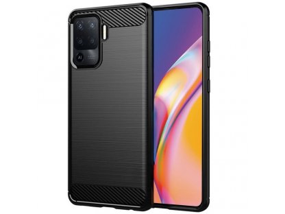 Pouzdro CARBON pro OPPO A94 5G / F19 Pro Plus 5G / Reno 5Z černé