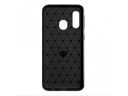 Pouzdro CARBON pro SAMSUNG Galaxy A10 černé