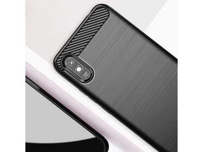 Pouzdro CARBON pro XIAOMI Redmi 7A černé