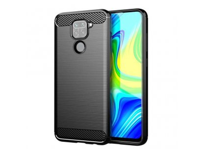 Pouzdro CARBON pro XIAOMI Redmi NOTE 9 černé