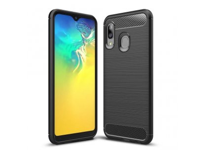 Pouzdro Carbon Samsung Galaxy A20E černé