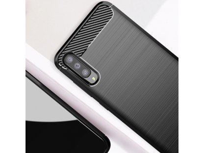 Pouzdro Carbon Samsung Galaxy A70 / A70s černé