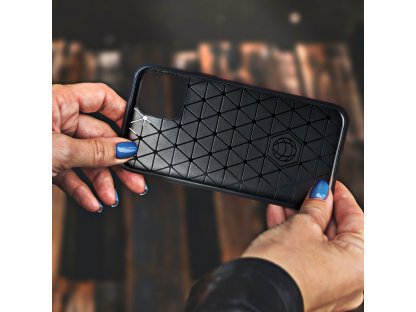 Pouzdro Carbon Xiaomi Redmi 9 černé