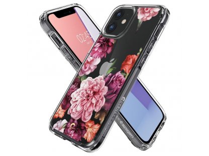 Pouzdro Cyrill Cecile iPhone 12 Mini růžové květiny