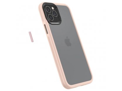 Pouzdro Cyrill Color Brick iPhone 12 Pro / iPhone 12 Baby Pink růžové