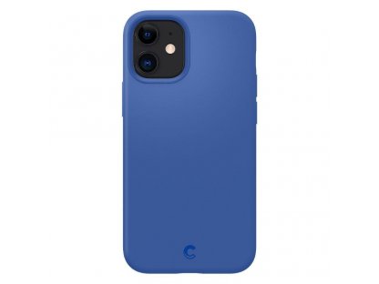 Pouzdro Cyrill Silicone iPhone 12 Mini modré