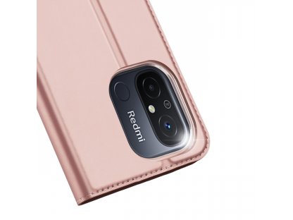 Knížkové pouzdro Dux Ducis Skin Pro pro Xiaomi Redmi 11A / Poco C55 / Redmi 12C růžové