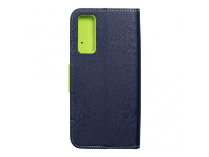 Pouzdro Fancy Book pro HUAWEI P Smart 2021 navy blue/lime