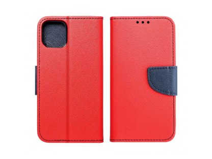 Pouzdro Fancy Book Xiaomi Redmi 9 červené/tmavě modré