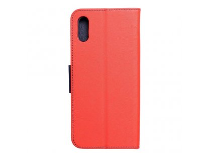 Pouzdro Fancy Book Xiaomi Redmi 9A červené/tmavě modré