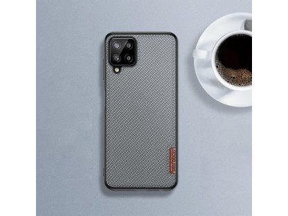 Pouzdro Fino s nylonovým potahem Samsung Galaxy A22 4G černé