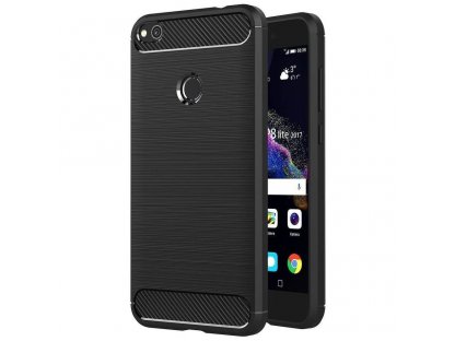 Pouzdro Forcell CARBON pro HUAWEI P8 LITE 2017 / P9 LITE 2017 černé