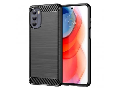 Pouzdro Forcell CARBON pro SAMSUNG Galaxy A03s černé