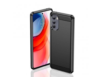 Pouzdro Forcell CARBON pro SAMSUNG Galaxy A03s černé