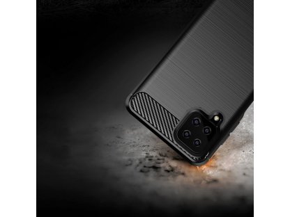 Pouzdro Forcell CARBON pro SAMSUNG Galaxy A12 černé