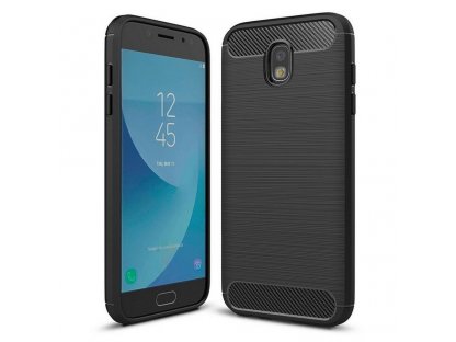 Pouzdro Forcell CARBON pro SAMSUNG Galaxy J7 2017 černé