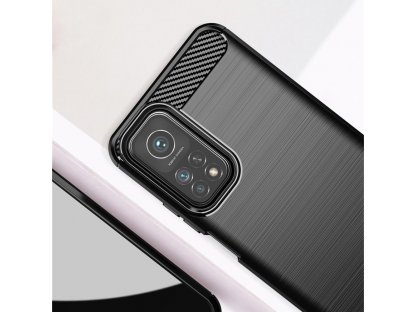 Pouzdro Forcell CARBON pro XIAOMI Mi 10T Lite 5G černé