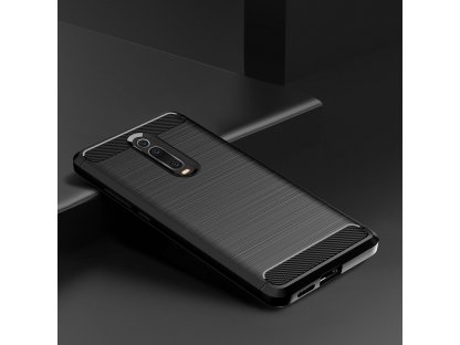 Pouzdro Forcell CARBON pro XIAOMI Redmi 9T / Poco M3 černé