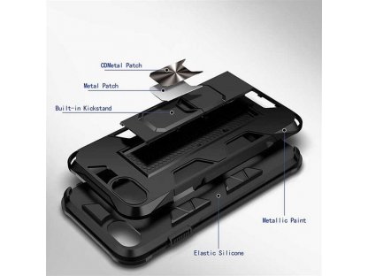 Pouzdro Forcell DEFENDER pro IPHONE 6 / 7 / 8 / SE 2020 černé