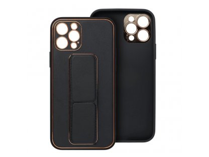 Pouzdro Forcell LEATHER Kickstand pro SAMSUNG Galaxy A03S černé